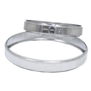 Stainless Steel Locking Clamp for Flue Pipes MM 40 X 200mm for Stove and <b>Fireplace</b> <b>Accessories</b> Including Wooden Mantel - Product Image 1