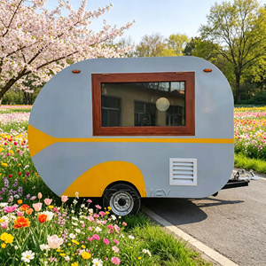 Carrito de Hamburguesas con Certificación CE, Camión de Catering Móvil para Té, Remolque de Comida para Waffles con Certificación DOT - Product Image 3