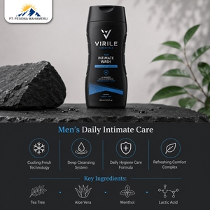 Limpiador Íntimo Masculino Suave con Botella de 60 ml para una Higiene Activa - Product Image 3