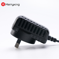 Adaptateur 24W KC FCC RHOS CE approuvé, adaptateur d'alimentation de haute qualité 24V 1A pour lampe de bureau LED, routeurs Hikvision