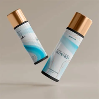 Étiquettes autocollantes personnalisées en vinyle pour cosmétiques, imperméables, découpées, impression CMYK/tout coloris, pour emballages de soins de la peau, shampooings et lotions