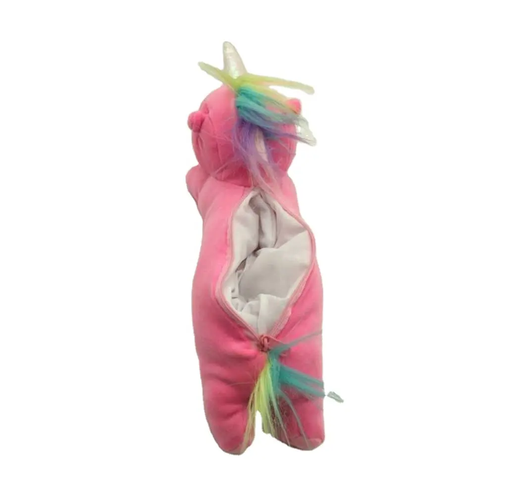 Mainan Hadiah Murid Lucu Unicorn, Kotak Pensil Pena Musim Dingin Mewah