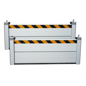 Système de barrière anti-inondation industrielle robuste en <span class=keywords><strong>aluminium</strong></span> de grade T5, murs de défense anti-inondation amovibles pour l'extérieur - Product Image 4