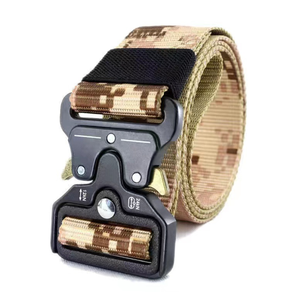 Cinturones de Camuflaje Desértico Digitales DFF1206, Cinturones Tejidos de Lona de 3.8 cm y 4 cm de Ancho, 120 cm de Largo, Personalizados - Product Image 1