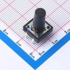 KH-12X12X18H-TJ Tactile Switch Through hole Component (THT),12x12mm Switch 12mm 12mm 18mm - Product Image 1