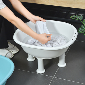 Bañera de pared para baño de asiento, de plástico, para cuidado posparto, para mujeres y hombres, alivio de hemorroides, color sólido YMY158 - Product Image 5