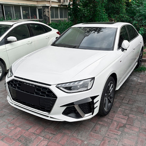 สปอยเลอร์กระจังหน้า Audi A4 S4 B9.5 สีดำเงา ลายคาร์บอนไฟเบอร์ วัสดุ ABS ติดตั้งได้กับรุ่นปี 2020-2024 - Product Image 1