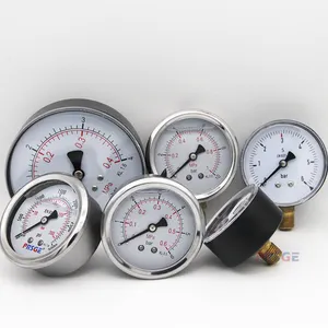 Shockproof Pressure Gauge Hot Sales On Indonesia Electrical Contact Shockproof Pressure Gauge 4 Inch With Dial Back Installation