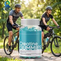 Gummies de créatine monohydrate à marque privée personnalisée – Soutient l'énergie pendant l'entraînement – Complément nutritionnel sportif