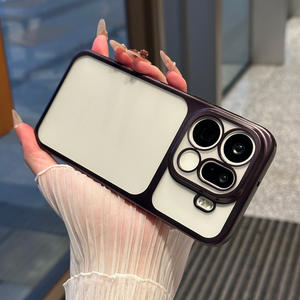 เคสโทรศัพท์แบบด้านเคลือบไฟฟ้าสำหรับ OPPO Reno15/Find X9/OnePlus 15/OnePlus 15/iQOO 15  วัสดุ PC ป้องกันการตกกระแทก - Product Image 4