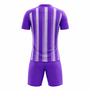 Uniforme de Fútbol Personalizable para Adultos Unisex, 100% Transpirable, Manga Corta con Impresión Digital, 100% Poliéster - Product Image 1