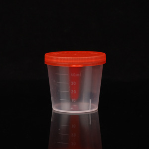 Nhà Máy Giá 40Ml Lấy Mẫu Cup Dùng Một Lần Nhựa Nước Tiểu Bộ Sưu Tập Cup Với Lấy Mẫu Stick - Product Image 2