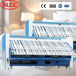<span class=keywords><strong>Machine</strong></span> de pliage de grandes feuilles électrique commerciale équipement de lavage de draps de lin de conception classique avec boîtier en acier inoxydable - Product Image 6