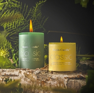 Candele Profumate Cilindriche Colorate in Tre Misure, Candele Romantiche Senza Fumo, Ideali per Illuminazione o Come Regalo - Product Image 5