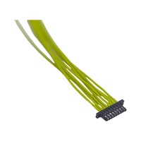 Conector de Cable de Bajo Perfil de 0.8mm y 4 Pines, Conector de Crimpado de Una Sola Fila para Dispositivos Móviles, Dispositivos Vestibles y Drones