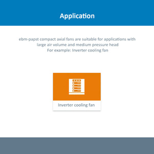 Ventilador de Refrigeración Axial ebmpapst 414F 24V DC 0.8W 4CM 40x40x10mm 4010 33mA con Rodamiento de Bolas para Inversores e Instrumentos de Alta Gama - Product Image 5