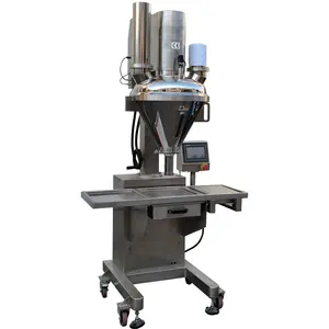 New 100g To 500g Auger Filler And Dry Syrup Powder Filling Mixing Packing Machine For Coffee /Milk