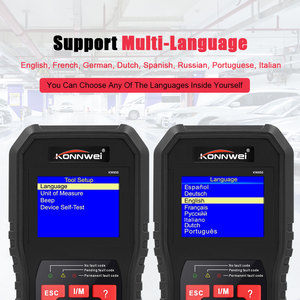 KONNWEI KW850 Auto herramienta de diagnóstico OBD2 Universal del motor del coche automotriz código escáner lector - Product Image 2