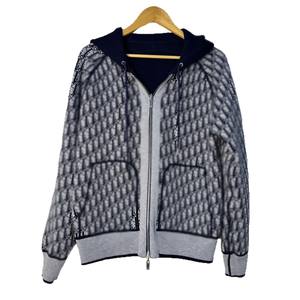 Cardigan in Lana Lavorato a Maglia con Cappuccio e Zip, Vestibilità Ampia, Doppio Lato, Tinta Unita, Autunno Inverno 25SS D per Uomo e Donna - Product Image 4