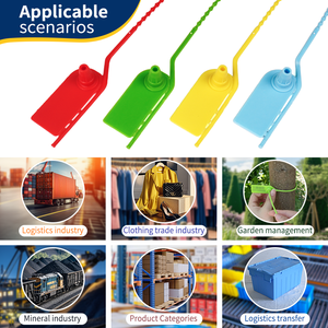 PTS-035 пластиковые номерные защитные пломбы - Product Image 4