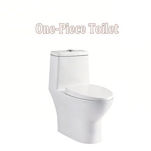 Integrated One Piece Modern Dual-Flush Ceramic <strong>Toilet</strong> with Water Saving Feature - Product Image 1