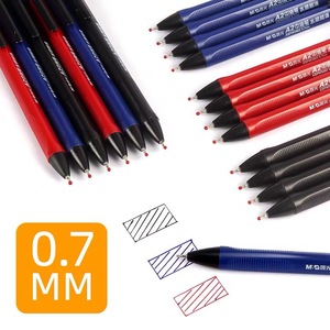 Bolígrafo M&G A2 de 0,7 mm con botón pulsador para uso escolar y de oficina multicolor W3002 - Product Image 3