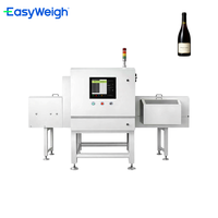 Machine d'inspection industrielle et commerciale à rayons X Easyweigh haute précision avec protection IP66/IP54 et garantie de 3 ans pour le vin