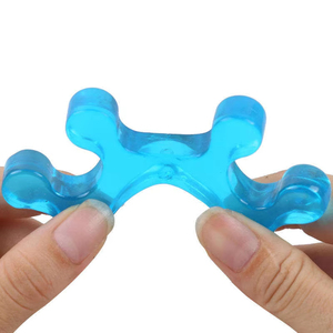 Séparateur et <span class=keywords><strong>correcteur</strong></span> d'orteils en gel de silicone à trois trous et quatre boucles pour la protection du <span class=keywords><strong>hallux</strong></span> <span class=keywords><strong>valgus</strong></span> du gros orteil, confortable et respirant - Product Image 5