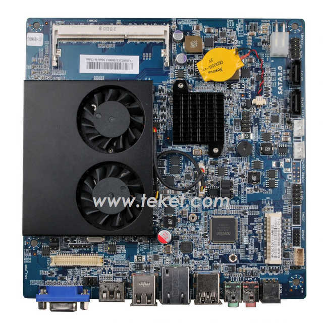 Industrial Application Intel Celeron 1037U Mini-ITX Nvidia GT630/GT730 Onboard ION4-C1037JDG Support Single/dual Channel