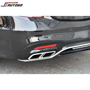 Kit de carrosserie de haute qualité pour Benz classe S W221 2022-2007 mise à jour vers Racing S65 Style pare-chocs + capot + garde-boue + lumière + porte arrière 2013 - Product Image 5