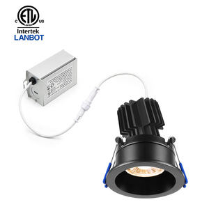 ETL 3'' 7w 9w 12w Adjustable Dimmable  COB LED Gimbal Recessed Downlight with 120v 600lm CRI90+ - Product Image 6