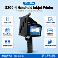 Impresora de Inyección de Tinta Portátil de Caracteres Grandes, Altura de Impresión de 50 mm a 100 mm, Impresora Portátil de Etiquetas/Tarjetas/Facturas