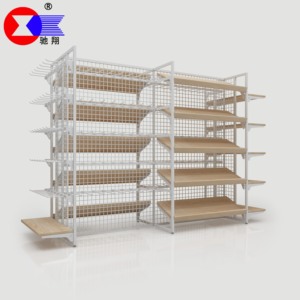 יצרן Wu בסין יחיד דו צדדי אור פלדה מדפי סופרמרקט מדפים בתפזורת חוט סיטונאי מדפים לתצוגה בחנות - Product Image 4