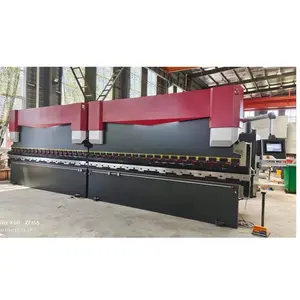 Freno de prensa en Tandem, 2XMB8-130T4000, dobladora Cnc de hoja de metal con sistema Delem DA53T