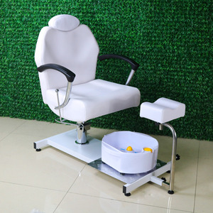 Sillón de Pedicura de Diseño Moderno en Cuero para Salón de Belleza, Barbería, Spa de Pies Portátil, Muebles para Salón de Uñas - Product Image 2