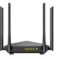 Routeur sans fil Tenda AC10 double bande 5 GHz, ports Gigabit, AC1200, 300m, pour petit appartement, firmware anglais