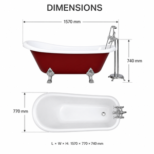 Juego de Accesorios Sanitarios Modernos de Lujo Ovalados, de Fibra de Vidrio Resistente, Ecológicos, con Desagüe y Función de Masaje, para Jardín o Resort - Product Image 3