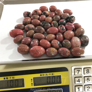 Commercio all'ingrosso di rhodonite curativo caduta voce rosa rhodonite pietra preziosa di cristallo lucidato caduta di cristallo per la decorazione domestica o <span class=keywords><strong>dij</strong></span> - Product Image 3