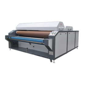 Macchina automatica per la formazione di restringimento del tessuto larghezza di lavoro 2200mm per grandi dimensioni tessuto da Cowboy sanare l'industria tessile dell'abbigliamento - Product Image 1