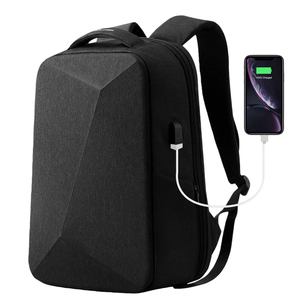 Zaino Unisex Moderno Multifunzionale in Oxford con USB, Copertura Impermeabile Antipioggia, <span class=keywords><strong>Borsa</strong></span> Antifurto per Laptop - Product Image 3