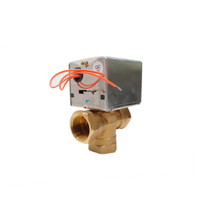 Winvall Ventilateur Bobine Jusqu'à Commande Électrique Thermostatique <span class=keywords><strong>3</strong></span> <span class=keywords><strong>Voies</strong></span> <span class=keywords><strong>Vanne</strong></span> Ressort Retour <span class=keywords><strong>Vanne</strong></span> À Bille Dn15 DN20 DN25 Vannes Zone Motorisées - Product Image 4