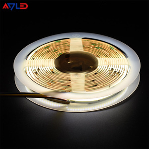 Bande LED intelligente COB monocolore à effet de défilement d'eau, télécommande, 420 LED, contrôleur SPI 24V, PVC, cuivre, 5M - Product Image 4