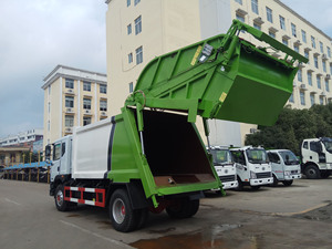 Vente directe du fournisseur chinois <span class=keywords><strong>camion</strong></span> compresseur à ordures robuste avec réservoir d'eau 300L, plaque en acier glissante de 10m3 12m3 - Product Image 5
