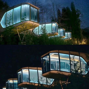 บ้านคอนเทนเนอร์ดีไซน์ทันสมัยสำหรับใช้ในโรงแรม พร้อมสไตล์แคปซูลอวกาศและวิวทิวทัศน์ - Product Image 4