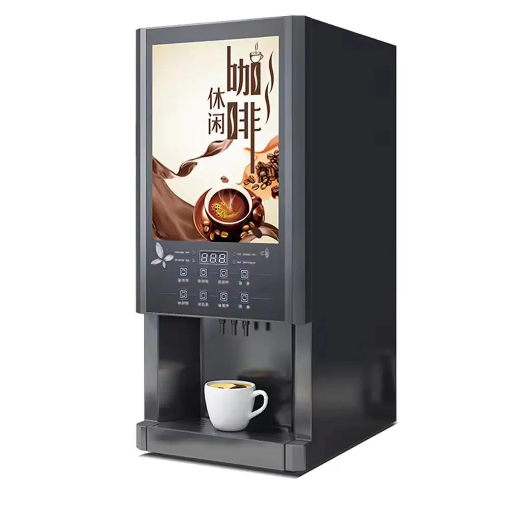 Oploskoffie Machine Automatische Touchscreen Display Programmeerbaar Koffiezetapparaat Espressomachine