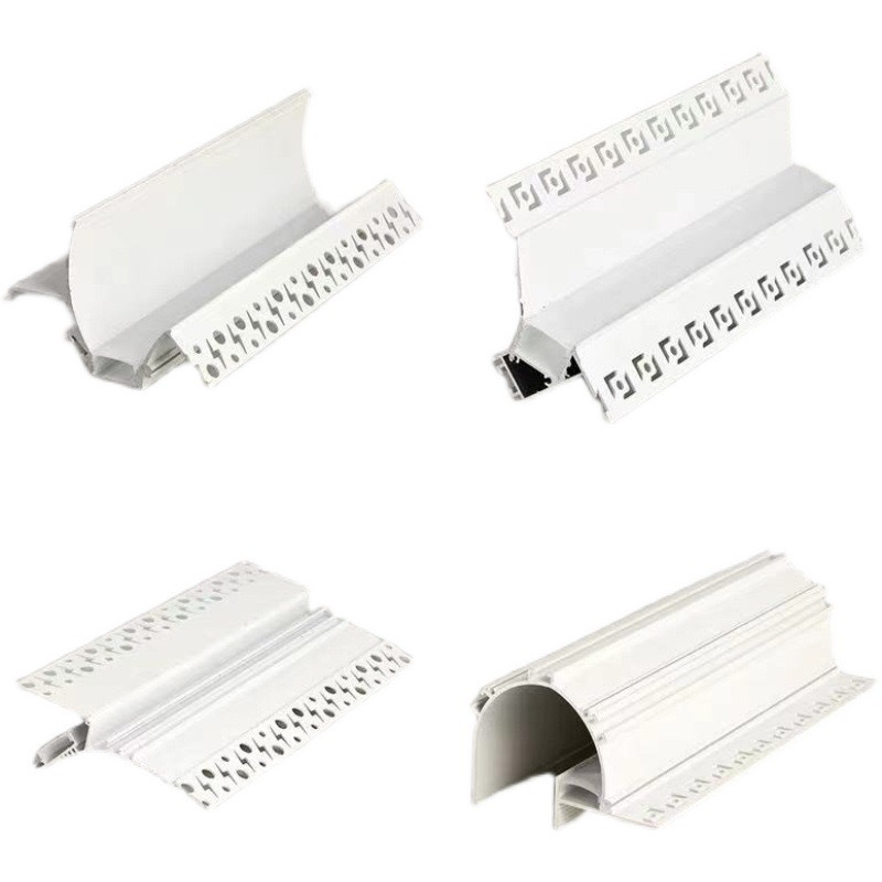 Living Room Suspended Ceiling Linear Lamp Slot Led Reflective Wall Washing Lamp Corridor Study Main Light Black/White 3-Year