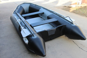 Vente en gros Bateau de pêche gonflable en caoutchouc 2m 3m 4m PVC Hypalon Air Deck Floor avec moteur pour la mer - Product Image 4