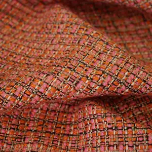Tela de lana de tweed para el hogar, tejido de poliéster, 2023 poliéster, brocado, Jacquard, precio barato, 100%