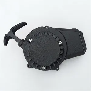 Black Aluminum Easy Pull Starter For 47cc 49cc Engine Parts Mini Moto Dirt Pocket Bike