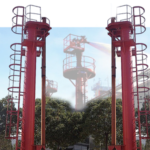 Torre de Monitoreo de Agua/Espuma para Incendios, de Una o Dos Capas, Dispositivo de Extinción de Incendios, Acero Q235, Altura de 3m-25m - Product Image 5